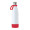 Trinkflasche RETUMBLER-myTOULON, weiß, rot, rot