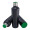 Thermotrinkflasche RETUMBLER-mySTEELONE, schwarz, grün, grün