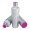 Thermotrinkflasche RETUMBLER-mySTEELONE, silber, magenta, magenta