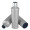 Thermotrinkflasche RETUMBLER-mySTEELONE, silber, PNBE, BNBE