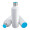 Thermotrinkflasche RETUMBLER-mySTEELONE, weiß, cyan, cyan
