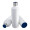 Thermotrinkflasche RETUMBLER-mySTEELONE, weiß, dunkelblau, dunkelblau