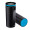 Thermobecher RETUMBLER-mySTEELONE, schwarz, cyan, cyan