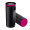 Thermobecher RETUMBLER-mySTEELONE, schwarz, magenta, magenta