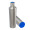 Thermotrinkflasche RETUMBLER-myDRINQEO 770, silber, blau, blau