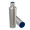 Thermotrinkflasche RETUMBLER-myDRINQEO 770, silber, dunkelblau, dunkelblau
