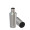 Thermotrinkflasche RETUMBLER-myDRINQEO 500, silber, schwarz, schwarz