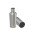 Thermotrinkflasche RETUMBLER-myDRINQEO 500, silber, dunkelgrau, dunkelgrau