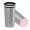 Thermobecher RETUMBLER-myDRINQEO, silber, hellmagenta, hellmagenta
