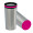 Thermobecher RETUMBLER-myDRINQEO, silber, magenta, magenta