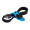 USB-C Kabel mit Kabelbinder REEVES-CONVERTICS TIE, cyan