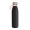 Trinkflasche RETUMBLER-myTOULON GLASS, schwarz, hellmagenta