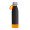 Trinkflasche RETUMBLER-myTOULON GLASS, schwarz, orange, orange