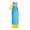Trinkflasche RETUMBLER-myTOULON GLASS, cyan, gelb, gelb
