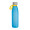 Trinkflasche RETUMBLER-myTOULON GLASS, cyan, gelb