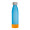Trinkflasche RETUMBLER-myTOULON GLASS, cyan, orange