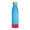 Trinkflasche RETUMBLER-myTOULON GLASS, cyan, rot