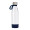 Trinkflasche RETUMBLER-myTOULON GLASS, transparent, dunkelblau, dunkelblau