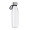 Trinkflasche RETUMBLER-myTOULON GLASS, transparent, dunkelgrau