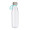 Trinkflasche RETUMBLER-myTOULON GLASS, transparent, mint