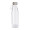 Trinkflasche RETUMBLER-myTOULON GLASS, transparent, weiß, weiß