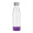Trinkflasche RETUMBLER-myTOULON GLASS, transparent, lila