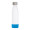 Trinkflasche RETUMBLER-TOULON GLASS, weiß, cyan