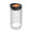 Thermobecher RETUMBLER-myNIZZA, transparent, orange