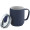 Thermobecher RETUMBLER-myNIZZA CERAMIC, blau, dunkelblau