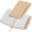 A7 Notizbuch mit Kugelschreiber San Antonio, beige