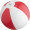 Ministrandball, bicolor, rot