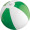 Ministrandball, bicolor, grün