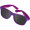 Sonnenbrille aus Kunststoff im Nerdlook, UV 400 Schutz GIANNA, violett
