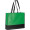Faltbare Non Woven Einkaufstasche, 2 farbig, grün