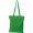 Baumwolltasche mit langen Henkeln, grün