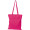 Baumwolltasche mit langen Henkeln, pink