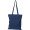 Baumwolltasche mit langen Henkeln, dunkelblau