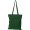 Baumwolltasche mit langen Henkeln, dunkelgrün