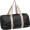 Weekender aus Canvas, schwarz