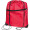 Gymbag aus recyceltem Polyester HILDA, rot