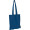 Einkaufstasche mit langen Henkeln aus recycelter Baumwolle und RPET, dunkelblau