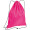 Gymbag aus recyceltem Polyester, pink
