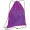 Gymbag aus recyceltem Polyester WANDA, violett