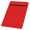 Klemmbrett DIN A4 "Alpha", rot, rot