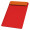 Klemmbrett DIN A4 "Alpha II", rot, orange