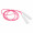 Springseil, weiß, weiß, pink