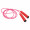Springseil, rot, schwarz, pink