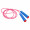 Springseil, blau, rot, pink