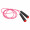 Springseil, schwarz, rot, pink