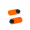 Chiphalter mit 1€-Chip "Alpha", schwarz, orange